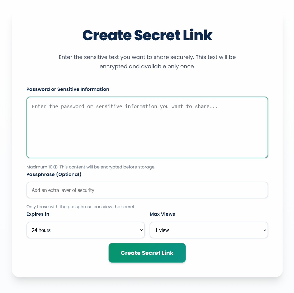 PasswordShare Enterprise How It Works